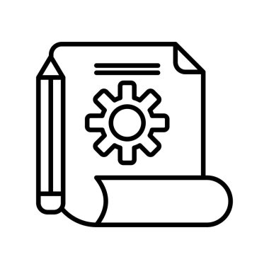 Documentation Vector Line Icon Desig