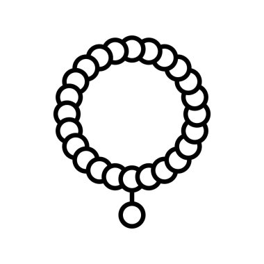 Bracelet Vector Line Icon Desig