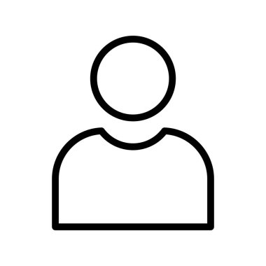 Person Vector Line Icon Desig