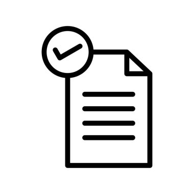 Policy Vector Line Icon Desig