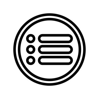 Menu Vector Line Icon Desig