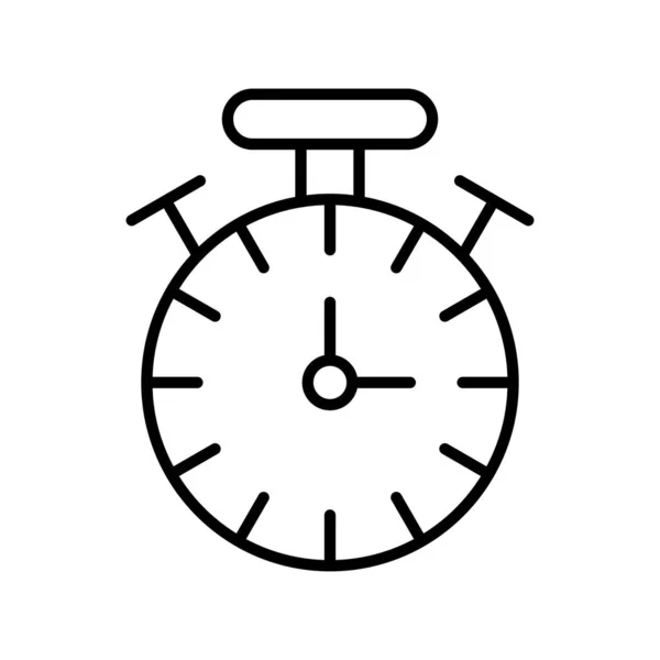 Tiempo Vector Line Icon Desig — Vector de stock