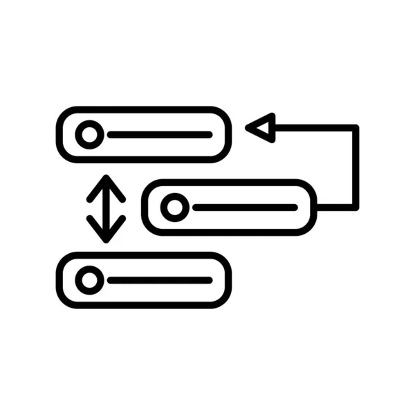 Backlog Vector Line Icon Desig