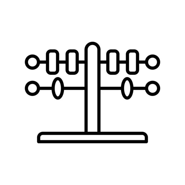 Holder Vector Line Icon Desig — ストックベクタ