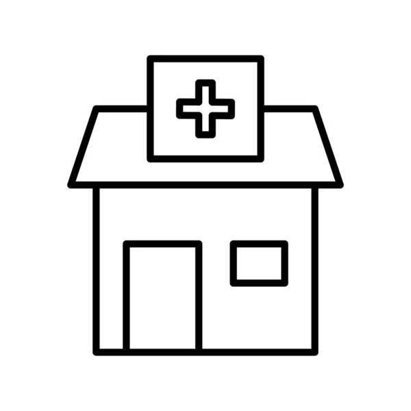 Pharmacy Vector Line Icon Desig —  Vetores de Stock