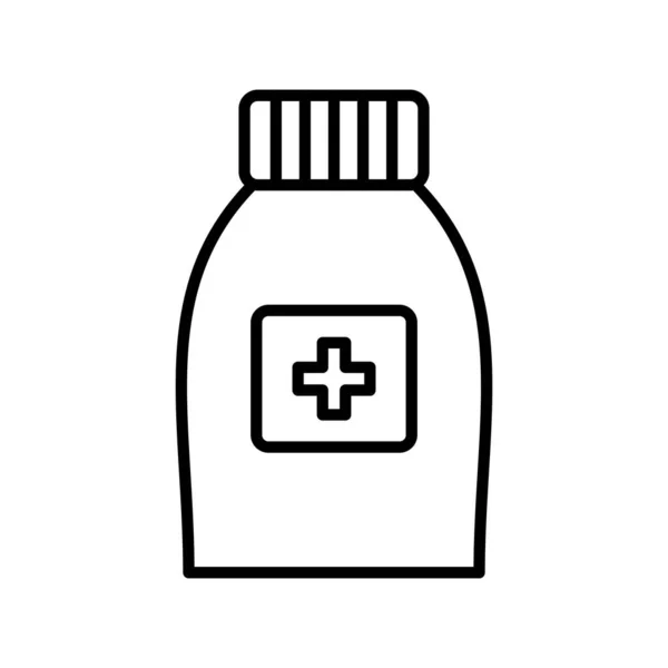 Syrup Vector Line Icon Desig — Image vectorielle
