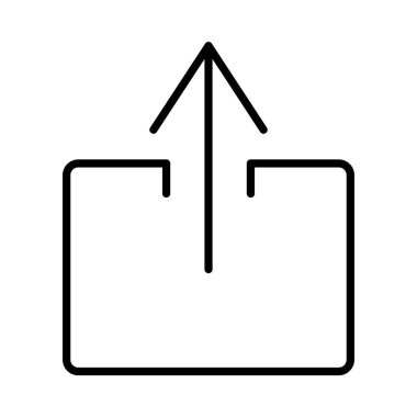 Vektör Satır Simgesi Tasarımı Yükle