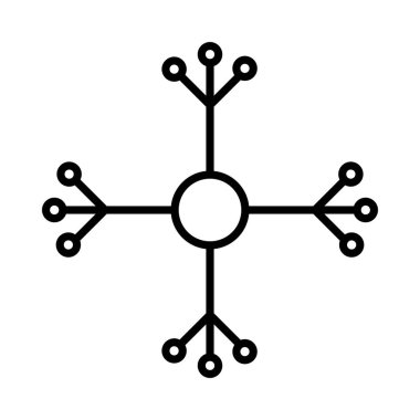 Viral Marketing Vector Line Icon Desig