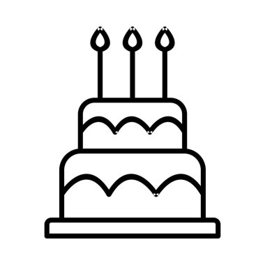 Pasta Vektörü Satırı Simge Tasarımı