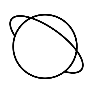 Astronomy Vector Line Icon Desig