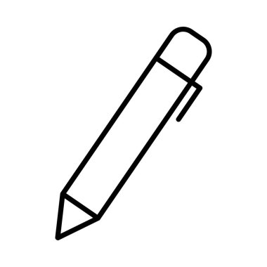 Pen Vector Line Icon Design
