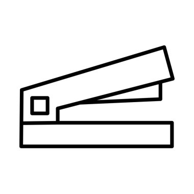 Staple Vector Line Icon Design