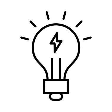 Energy Vector Line Icon Desig