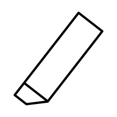 Eraser Vestor Line Icon Desig