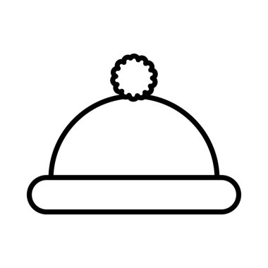 Kaptan Vektör Satırı Simge Tasarımı