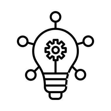 Idea Technology Vector Line Icon Desig