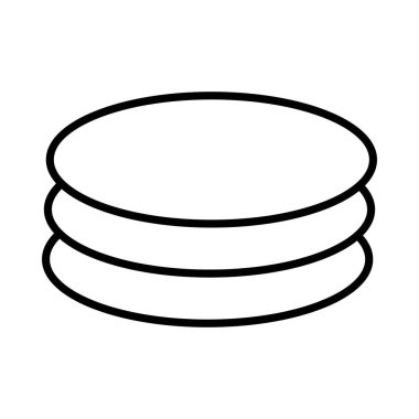 Swiming Pool Vector Line Icon Desig