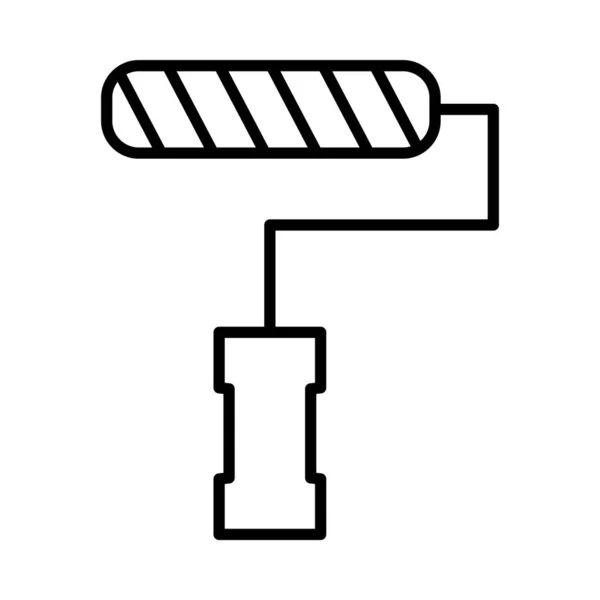 Кольорова Фарба Векторна Лінія Піктограма Демонстрація — стоковий вектор