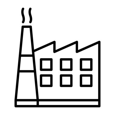  Endüstri Vektör Satırı Simge Tasarımı