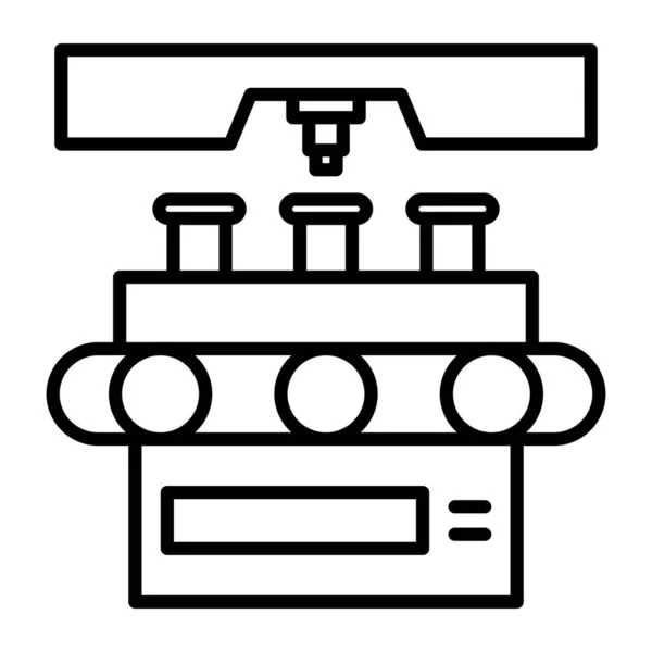 Flüssigkeitsfüllvektorzeilensymbol Desig — Stockvektor