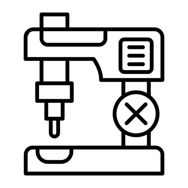 Máquina Vector Line Icon Desig — Vector de stock
