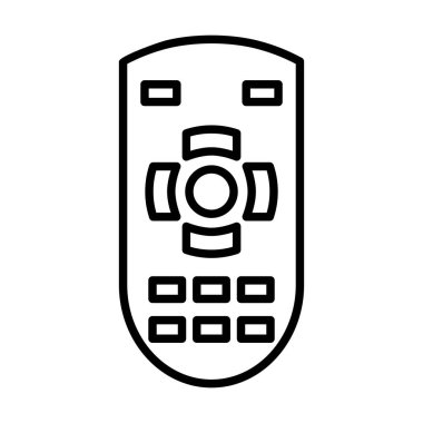 Uzak Vektör Satır Simgesi Tasarımı