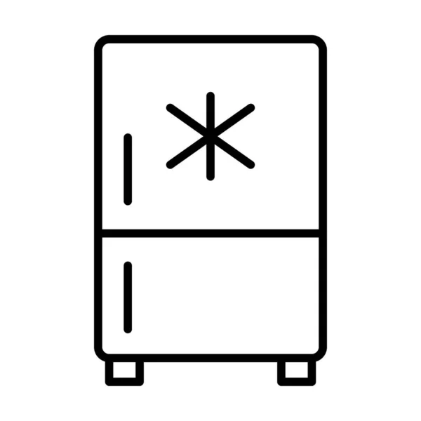 Скончалась Икона Вектор Холодильника — стоковый вектор