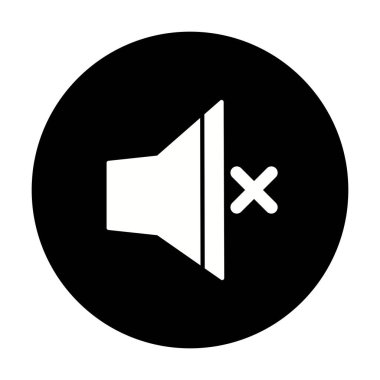 Dilsiz Vektör Glyph Ters Simge Tasarımı