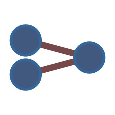 Paylaş Vektör Düz Ico