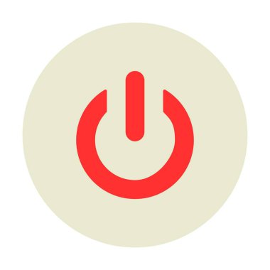 Güç Vektörü Düz Çember Ico