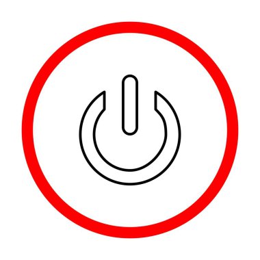 Güç Vektörü Çizgisi İşaret Çemberi İko