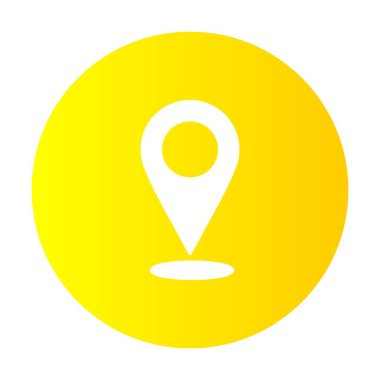 Konum Vektörü Kabartma Çemberi Gradyan Ico