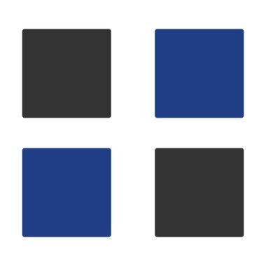 Uygulama Vektörü Sembolü İki Colo