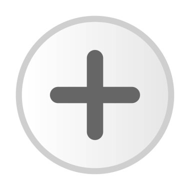 Artı Vektör Kabartma Çemberi