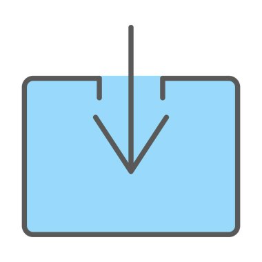 Simge Tasarımı Doldurulmuş Vektör Satırı İndir