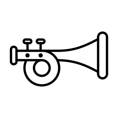 Mesane borusu Vektör Hattı Simge Tasarımı