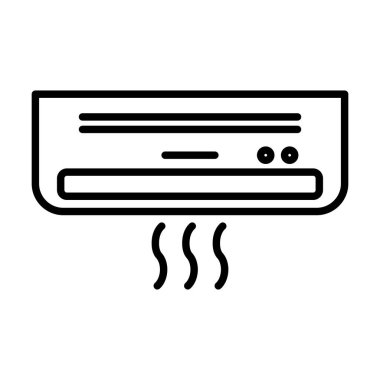 Klima Vektör Hattı Simge Tasarımı