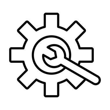 Vektör Satır Simgesi Tasarımı Ayarlanıyor