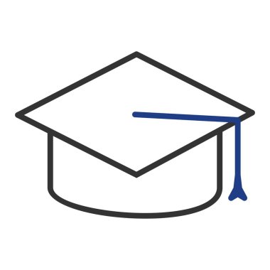  Gradation Vektör Satırı İki Renk Simgesi Tasarımı