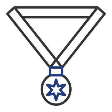  Tıbbi Vektör Satırı İki Renkli Simge Tasarımı