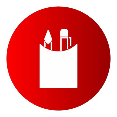 Geometri Vektörü Kabartma Çemberi Gradyan Simgesi Tasarımı