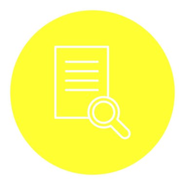 Araştırma Vektörü Satırı Çok Renkli Simge Tasarımı