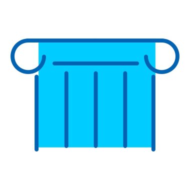 Geçmiş Vektör Satırı Bluetone Simgesi Tasarımı