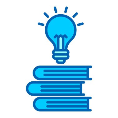 bilgi Vektörü Satırı Bluetone Simgesi Tasarımı