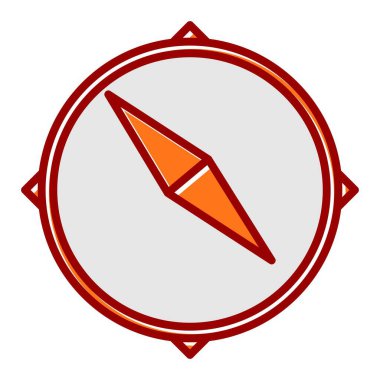  Discovery Vektör Doldurulmuş Kaydırılmış Simge Tasarımı