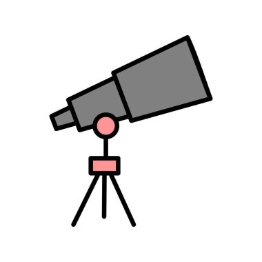  Simge Tasarımı Doldurulmuş Casus Cam Vektör Satırı