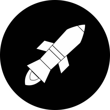  Kozmonotlar Vektör Satırı Glyph Ters Simge Tasarımı