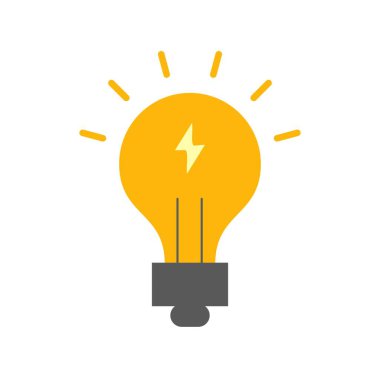  Enerji Vektörü Satırı Düz Simge Tasarımı