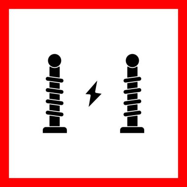  Tesla Vektör Satırı Kabartma İmza Simgesi Tasarımı