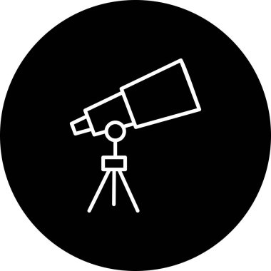 Casus Cam Vektör Satırı Ters Simge Tasarımı